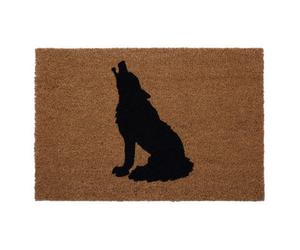Orsina Wolf Face Pattern Coir Doormat