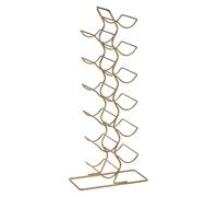 Orsina Wren 12 Bottle Wine Rack With Gold Finish Orsina Gold
