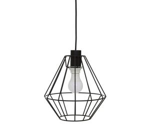 Orsina Wyra Black Cage Pendant Light