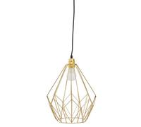 Orsina Wyra Champagne Gold Frame Pendant Light