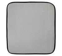 Orsina Yellow Dish Drying Mat, Super Absorbent Dish Drainer Mat, Quick-Dry Mat For Counter, Highly Absorbent Mat in Grey Orsina Grey