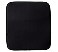 Orsina Yellow Dish Drying Mat, Super Absorbent Dish Drainer Mat, Quick-Dry Mat For Counter, Highly Absorbent Mat in Black Orsina Black