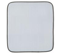 Orsina Yellow Dish Drying Mat, Super Absorbent Dish Drainer Mat, Quick-Dry Mat For Counter, Highly Absorbent Mat in White Orsina White