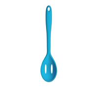 Orsina Yellow Silicone Slotted Spoon, Heat Resistant Cooking Spoon to Drain Oil & Liquids, Non-Scratch Kitchen Spoon in Blue Orsina Blue