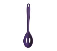 Orsina Yellow Silicone Slotted Spoon, Heat Resistant Cooking Spoon to Drain Oil & Liquids, Non-Scratch Kitchen Spoon in Purple Orsina Purple