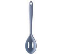 Orsina Yellow Silicone Slotted Spoon, Heat Resistant Cooking Spoon to Drain Oil & Liquids, Non-Scratch Kitchen Spoon in Grey Orsina Grey