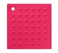 Orsina Yellow Silicone Trivet, Heat-Resistant Hot Pad, Silicone Mat for Protecting Countertop, Stick-Resistant Trivet in Pink Orsina Pink