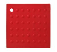Orsina Yellow Silicone Trivet, Heat-Resistant Hot Pad, Silicone Mat for Protecting Countertop, Stick-Resistant Trivet in Red Orsina Red