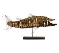 Orsina Zania Barracuda Sculpture in Gold Orsina Gold