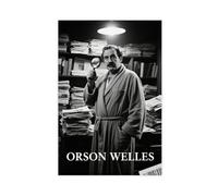 Orson Welles Black And White Retro Canvas Poster Wall Art Decor Print Picture Paintings for Living Room Bedroom Decoration 16x24inch(40x60cm) Unframe-style-11