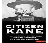 Orson Welles Citizen Kane Paperback Book in White Orson Welles White