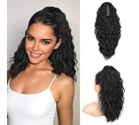 ORSUNCER - MATERIAL INTRODUCTION: Our ponytail extensions are made of premium synthetic fibers.Safe, comfortable and beautiful.Touch them with your hands as soft as your