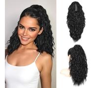 ORSUNCER - MATERIAL INTRODUCTION: Our ponytail extensions are made of premium synthetic fibers.Safe, comfortable and beautiful.Touch them with your hands as soft as your