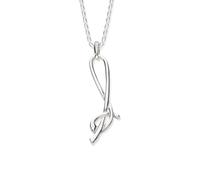 ORTAK 925 Sterling Silver Celtic Knot Handmade Pendant Necklace, Traditional Design, Polished Tarnish-Resistant Finish