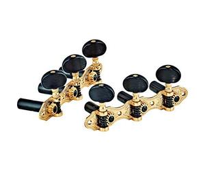 ORTEGA classic tuning machines set OTMDLX-GOBK gold hw/black tubes deluxe