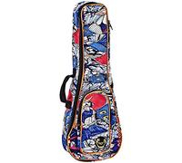 ORTEGA Gigbag for Soprano Ukuleles with Shoulder Straps - Samurai (KUB-SR-SO)