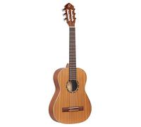 Ortega Guitars 1/2 Classical Guitar - Family Series - Including Gig Bag - Cedar, Mahogany, Natural (R122-1/2)