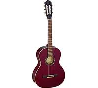 Ortega Guitars 3/4 Classical Guitar - Family Series - Including Gig Bag - Spruce, Mahogany, Red (R121-3/4WR)