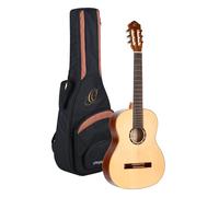 Ortega Guitars 4/4 Classical Guitar - Family Series - Including Gig Bag - Spruce, Mahogany, Gloss Natural (R121G)