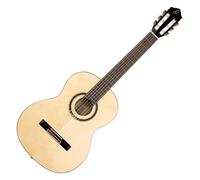 Ortega Guitars 4/4 Classical Guitar - Performer Series - Including Gig Bag - Solid Sitka Spruce / Walnut, Gloss Natural (R158)