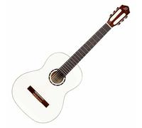 Ortega Guitars 4/4 Classical Guitar - Slim Neck - Family Series - Including Gig Bag - Spruce, Mahogany, White (R121SNWH)