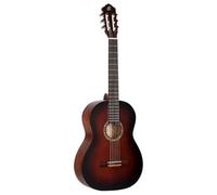 Ortega Guitars 4/4 Classical Guitar - Student Series Pro - Solid Engelmann Spruce, Catalpa, Multicoloured (R55BFT)