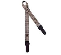 Ortega Guitars Adjustable Guitar Strap - Acoustic Guitar / Bass, Electric Guitar / Bass - Highland Series - Cotton, Scottish Bright (OCS-150)