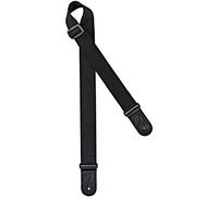 Ortega Guitars Adjustable Guitar Strap - Acoustic Guitar / Bass, Electric Guitar / Bass - Nylon Straps Series - Nylon, Black (ONS50STD-BK)