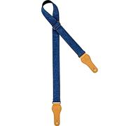Ortega Guitars Adjustable Ukulele Strap - Casual Series - Cotton, Blue (OCS-270U)