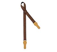 Ortega Guitars Adjustable Ukulele Strap - Casual Series - Cotton, Brown (OCS-220U)