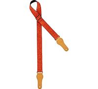 Ortega Guitars Adjustable Ukulele Strap - Casual Series - Cotton, Orange (OCS-260U)