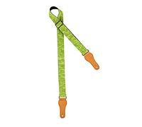 Ortega Guitars Adjustable Ukulele Strap - Spring Series - Cotton, Green (OCS-340U)