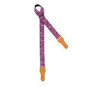 Ortega Guitars Adjustable Ukulele Strap - Spring Series - Cotton, Purple (OCS-360U)