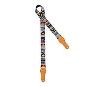 Ortega Guitars Adjustable Ukulele Strap - World Series - Cotton, Indian Sky (OCS-400U)
