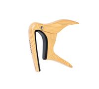 Ortega Guitars Capo Instrument Accessory - Radius - For Guitar - Aluminum Alloy, Light Brown (OCAPOCV-MAD)
