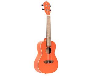 Ortega Guitars Concert Ukulele Acoustic - Earth Series - Okoume, Orange (RUPUKI)