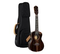 Ortega Guitars Concert Ukulele Electro-Acoustic - Elite Series - Including Gigbag - Ziricote, Natural (RUET- ZC)