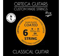 Ortega Guitars Custom Made Strings - Pro - 3/4 Classical Guitar - Crystal Nylon Coated (NYP34N)