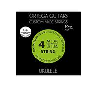Ortega Guitars Custom Made Strings - Pro - Concert Ukulele - Crystal Clear Nylon (UKP-CC)