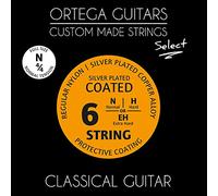 Ortega Guitars Custom Made Strings - Select - 4/4 Classical Guitar - Regular Nylon Coated (NYS44N)