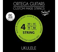 Ortega Guitars Custom Made Strings - Select - Concert Ukulele - Clear Nylon (UKS-CC)