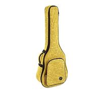 Ortega Guitars Jean Guitar Gigbag - 4/4 Classical Guitar Bag - Height 105 cm - Width 39 cm - With Shoulder Straps - Cotton / Canvas, Yellow (OGBCL-SUJ)