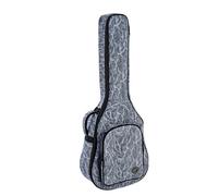 Ortega Guitars Jean Guitar Gigbag - 4/4 Classical Guitar Bag - Height 105 cm - Width 39 cm - With Shoulder Straps - Cotton / Canvas, Blue (OGBCL-BLJ)