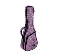 Ortega Guitars Jean Ukulele Gigbag - Concert Ukulele Bag - Height 66 cm - Width 23 cm - With Shoulder Straps - Cotton / Canvas, Purple (OUB-CC-PUJ)
