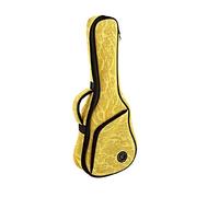 Ortega Guitars Jean Ukulele Gigbag - Concert Ukulele Bag - Height 66 cm - Width 23 cm - With Shoulder Straps - Cotton / Canvas, Yellow (OUB-CC-SUJ)