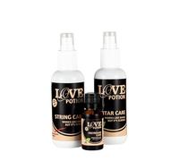 Ortega Guitars Love Potion Pack - 3-piece cleaning set for string instruments care (OLP-PACK) | For guitar, fingerboard and stringed instruments, OLP SET
