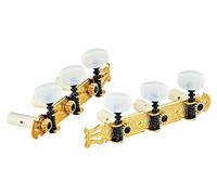 Ortega Guitars OTMSTD-GOWH Classic Tuning Machine Heads Set Gold/White Standard
