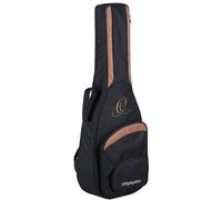 Ortega Guitars Pro Series Bag - 1/2 Classical Guitar Bag - Height 88.27 cm - Width 32.7 cm - Wide Neck Brace - Shoulder Straps - Nylon, Black (ONB12)