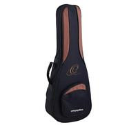Ortega Guitars Pro Series Bag - Baritone Ukulele Bag - Height 78 cm - Wide Neck Brace - Shoulder Straps - Nylon, Black (OUGB-BS)