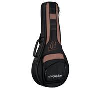 Ortega Guitars Pro Series Bag - Mandolin Bag - Height 74 cm - Wide Neck Brace - Shoulder Straps - Nylon, Black (ONB-MA)